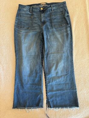 Kut from the Kloth Blue Denim Jeans with Metallic Label